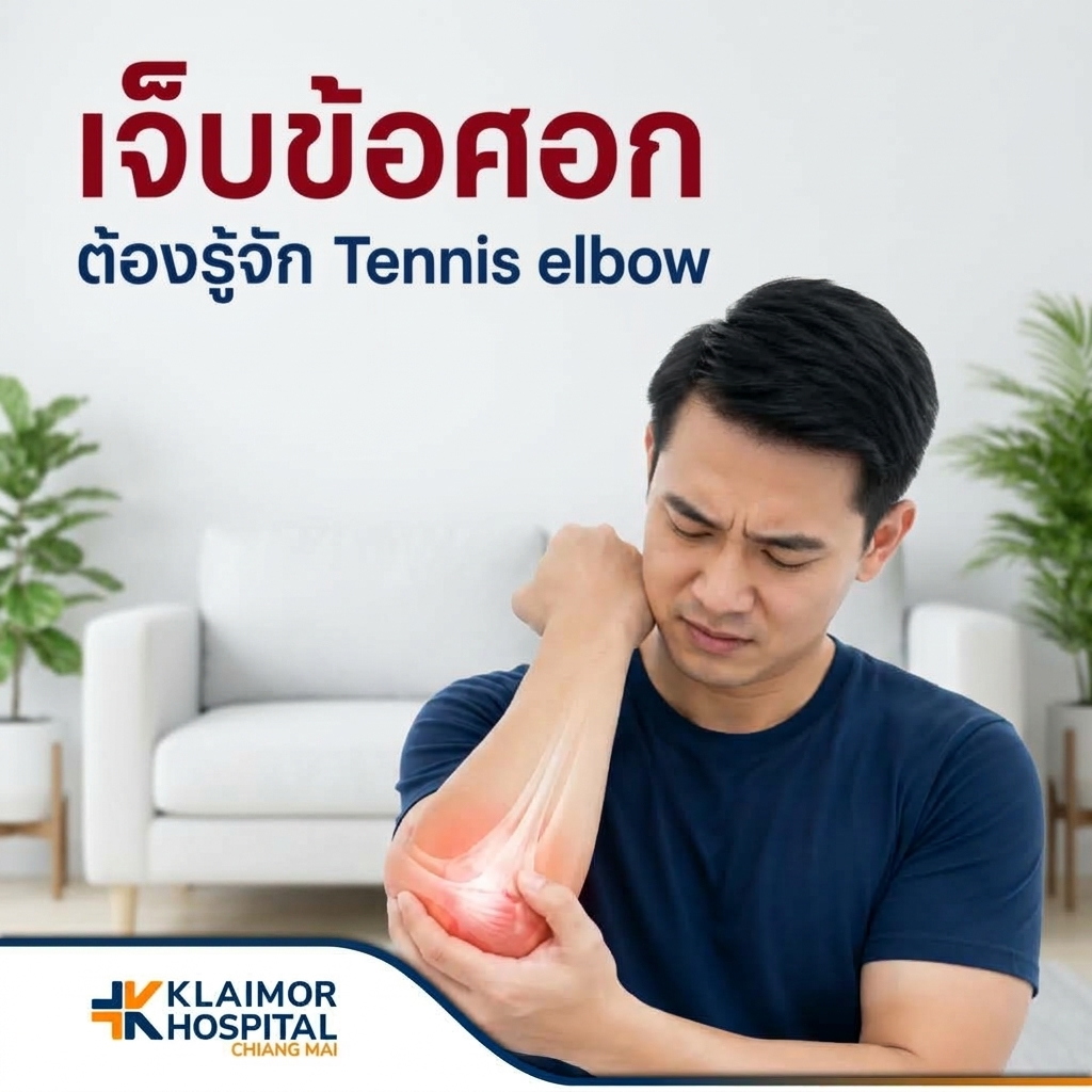 เจ็บข้อศอก ต้องรู้จัก Tennis Elbow