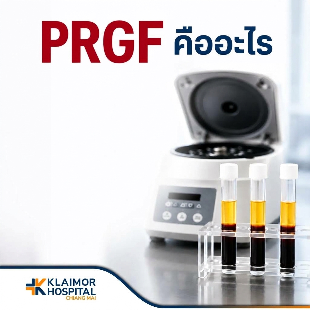 PRGF คืออะไร? นวัตกรรมฟื้นฟูร่างกายด้วยพลาสมาจากเลือดตัวเอง