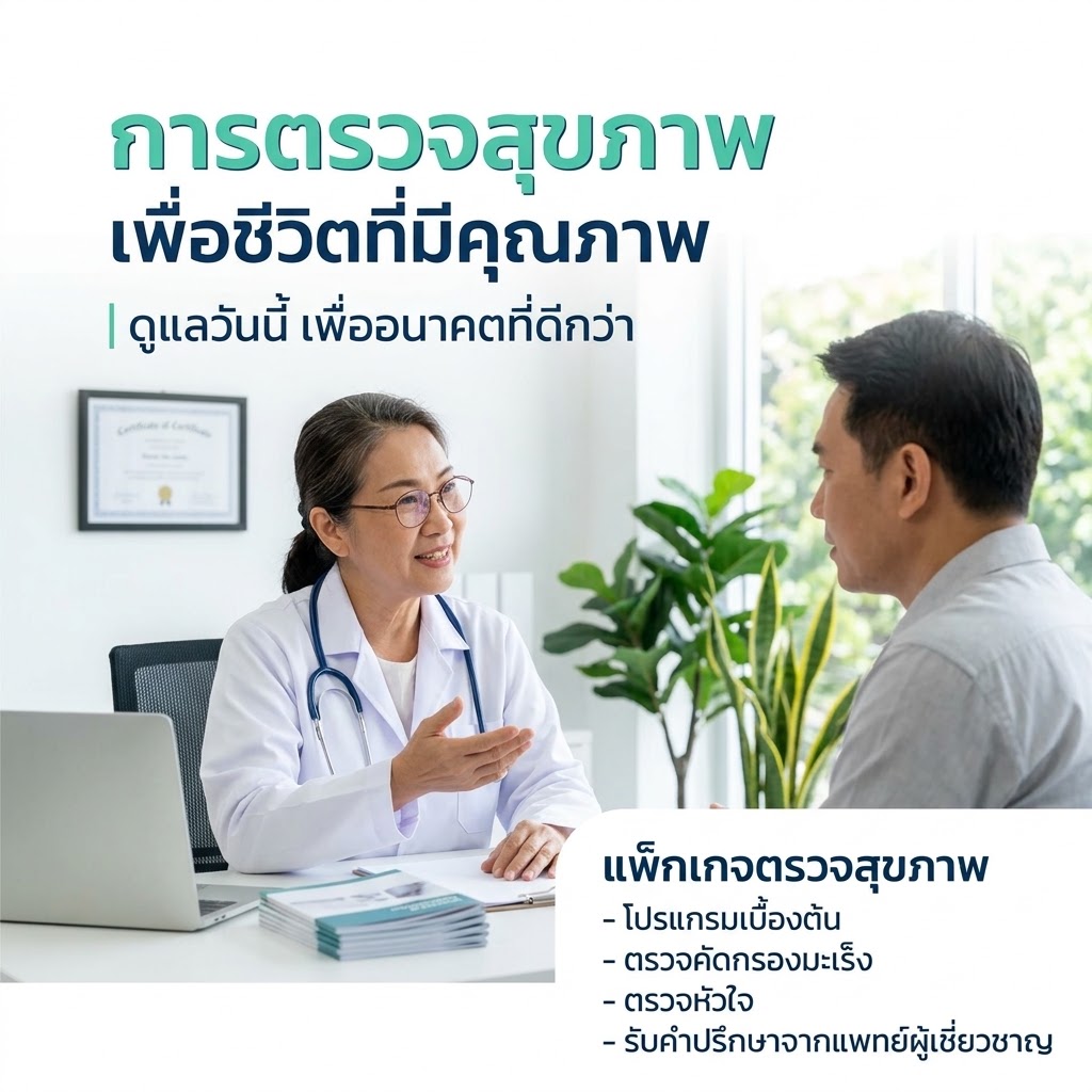 การตรวจสุขภาพ สำคัญอย่างไร
