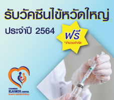 รับวัคซีน ไข้หวัดใหญ่ ประจำปี 2564